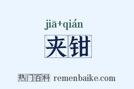 夹钳是什么意思的图片